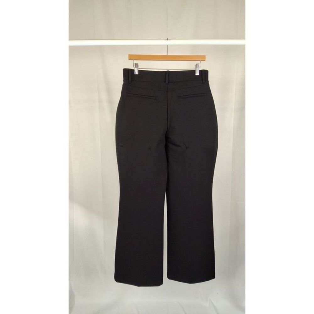 Quince Women Ultra-Stretch Ponte Flare Leg Pants Black L - Picture 2 of 2